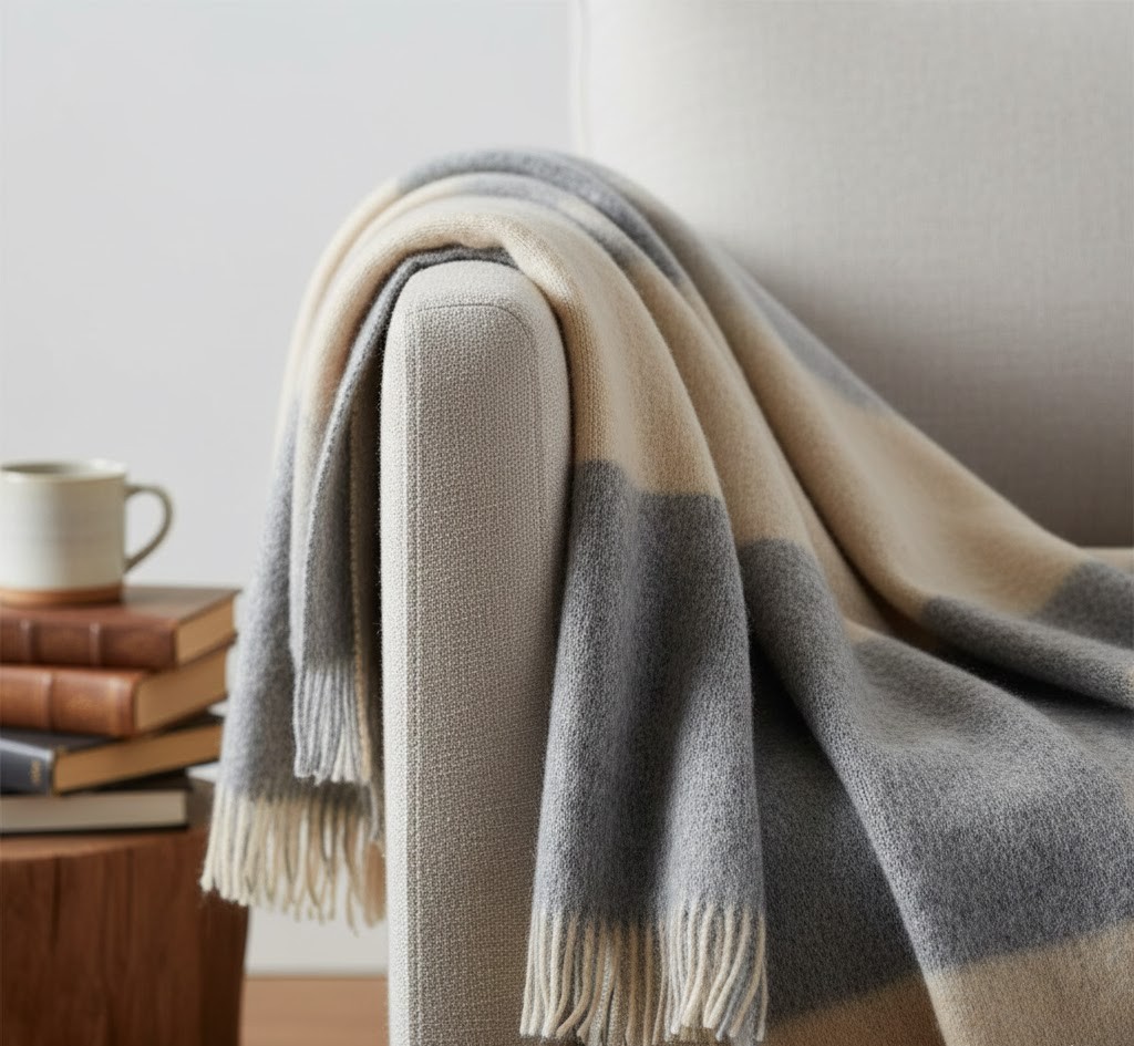 Cashmere throws